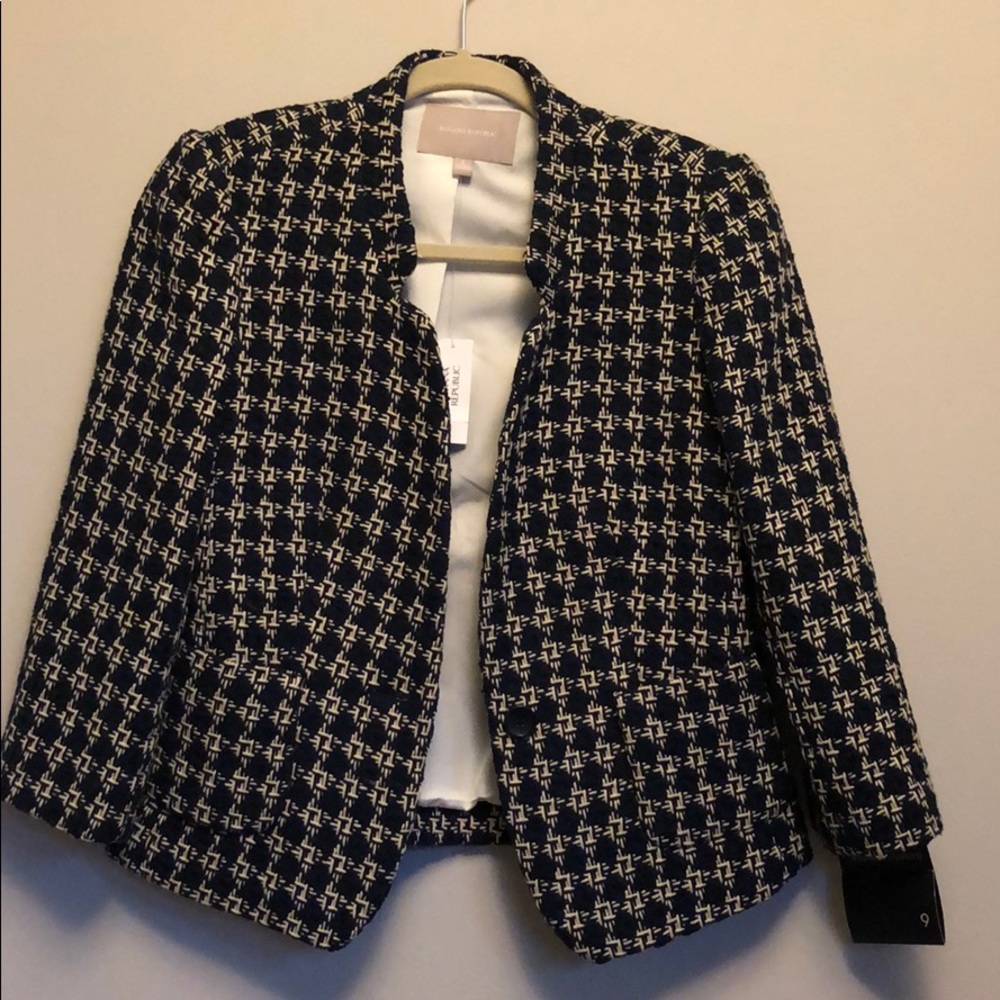 Banana Republic Tweed Jacket Blazer